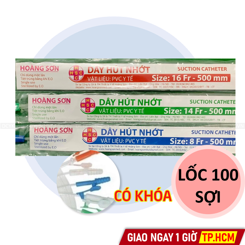 Dây Hút Nhớt Có Khóa Hoàng Sơn (Việt Nam)