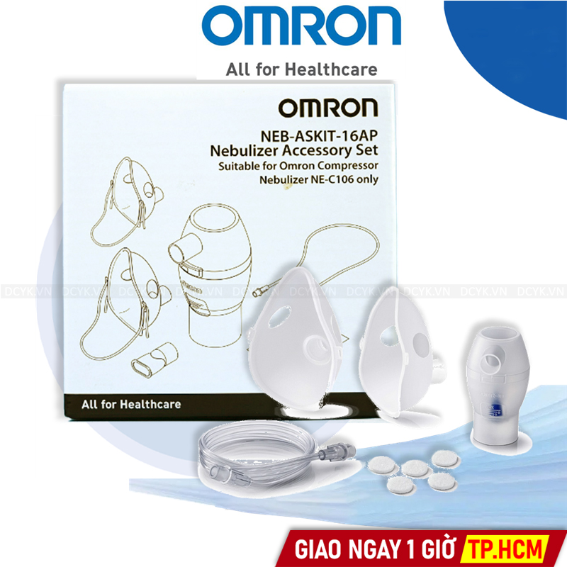 [PHỤ KIỆN] Bộ Phụ Kiện Máy Xông Khí Dung NEB-ASKIT-16AP (Chỉ Dùng cho Omron NE-C106)