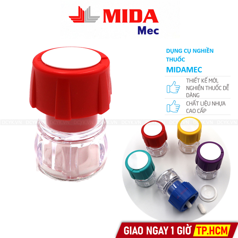 Dụng Cụ Nghiền Cắt Đựng Thuốc MIDAMEC