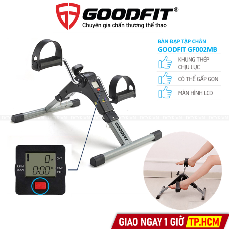 Bàn Đạp Tập Chân Màn Hình LCD GoodFit GF002MB