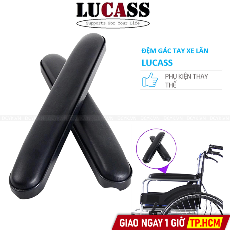 [PHỤ KIỆN] Gác Tay Xe Lăn Lucass hoặc Tương Đương (1 Cặp)