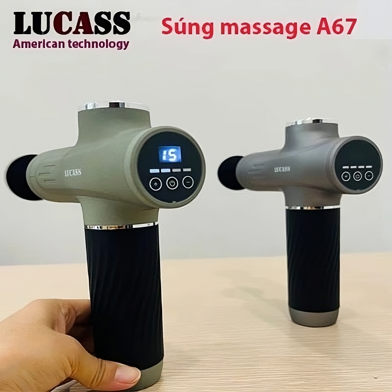 Súng Massage Cầm Tay Lucass Massage Gun A-67 (A67)