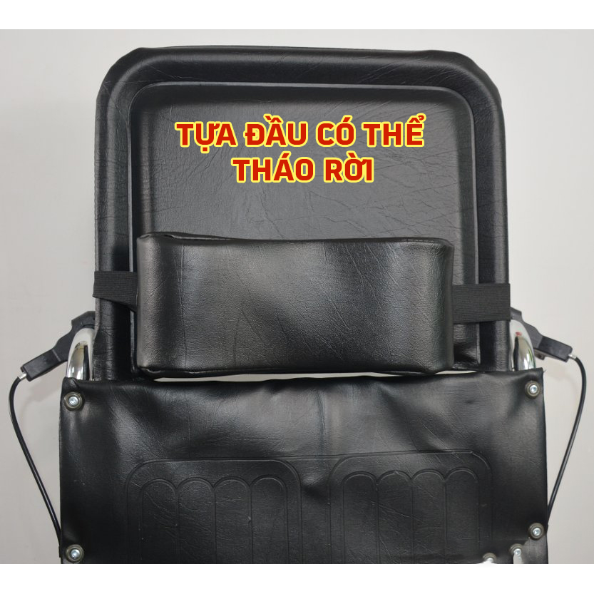 Xe Lăn Nằm Đa Năng, Bô Vuông, Đệm Simili Lucass X-8C (X8C)