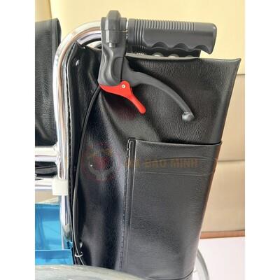 Xe Lăn Tay Vải Da Simili, Có Thắng GBM-042