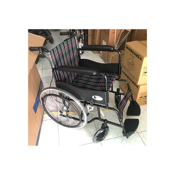 Xe Lăn Tay Vải Ca-rô, Khung Sơn, Có Thắng Lucass X-75 (X75)