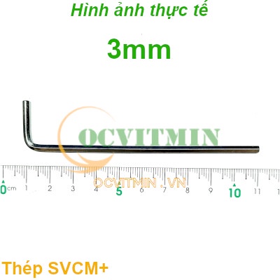 Khóa Lục Giác Chất Liệu Thép SVCM+, Lục Lăng