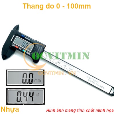 Thước Kẹp Điện Tử Giảm Khẩu Nghiệp Bằng Nhựa
