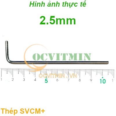 Khóa Lục Giác Chất Liệu Thép SVCM+, Lục Lăng