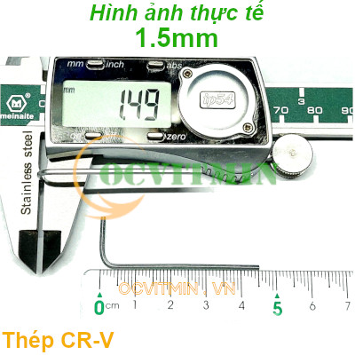 Khóa Lục Giác Chất Liệu Thép CR-V, Lục Lăng