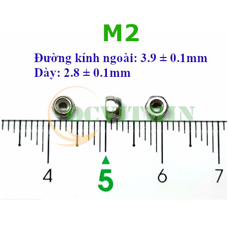 Tán Keo M2 M2.5 M3 M4 M5 M6 M8 M10 Đai Ốc Ecu Inox 304