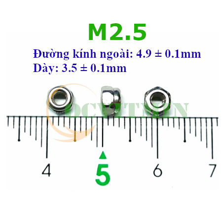 Tán Keo M2 M2.5 M3 M4 M5 M6 M8 M10 Đai Ốc Ecu Inox 304