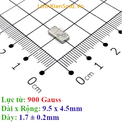 Nam Châm Đất Hiếm Hình Chữ Nhật Lực Hút Bình Thường Hút Sắt