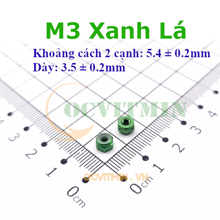 Tán Keo M2 M3 Hợp Kim Nhôm Đai Ốc Màu Mè