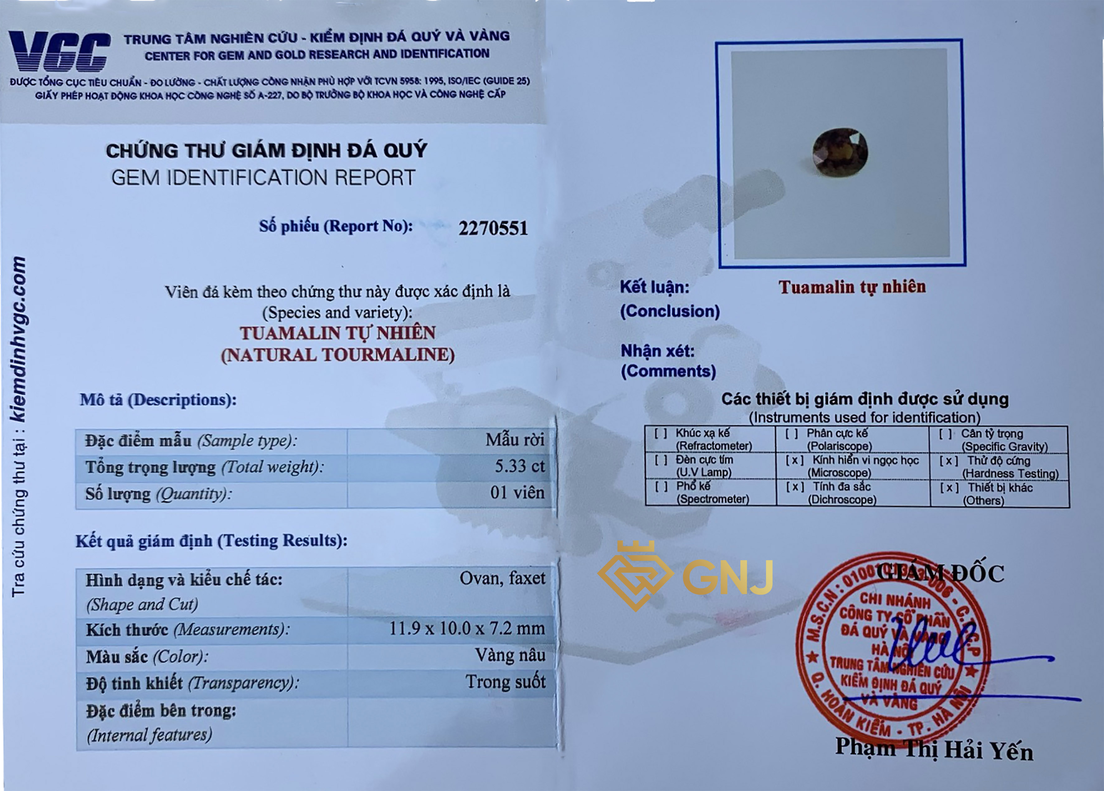 Đá tourmaline đa sắc