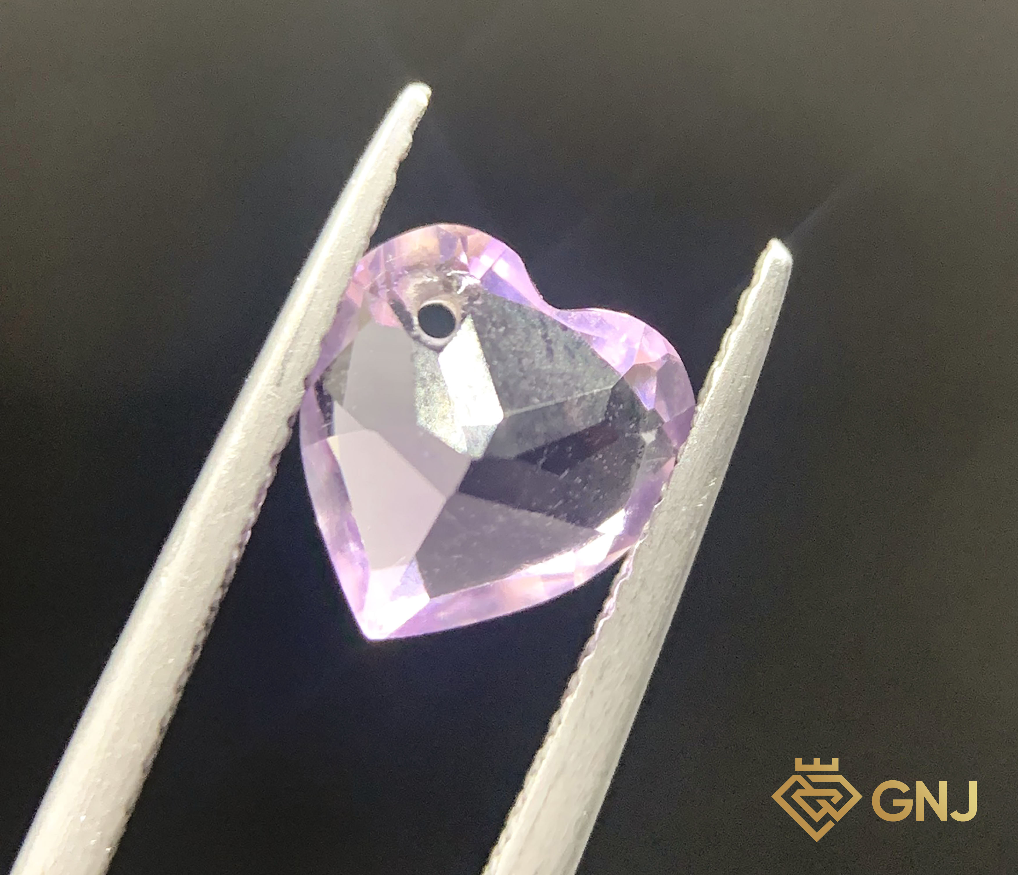 Đá Amethyst Tự Nhiên 1.7ct — Facet — chi tiết đá