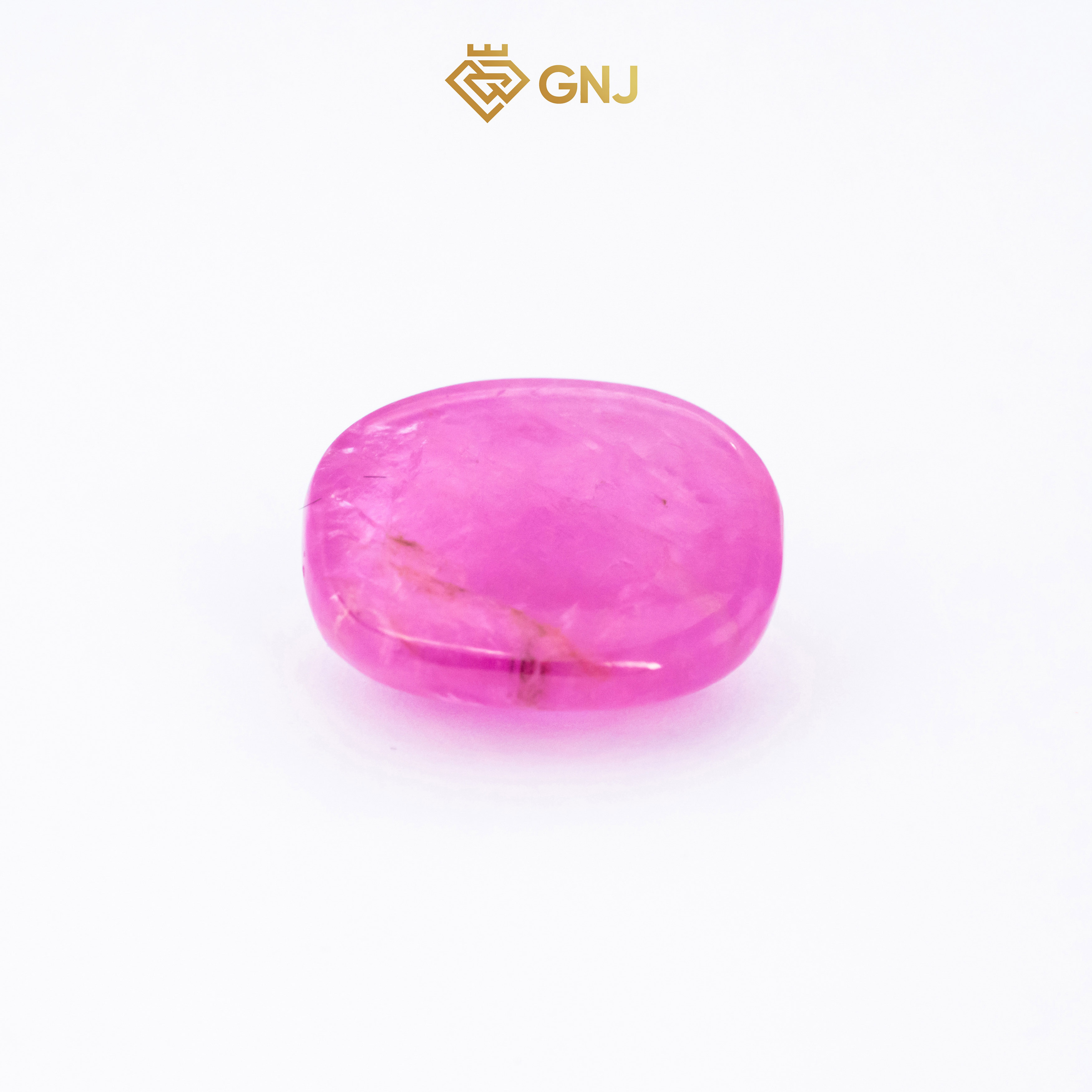 Viên đá ruby đỏ hồng tự nhiên
