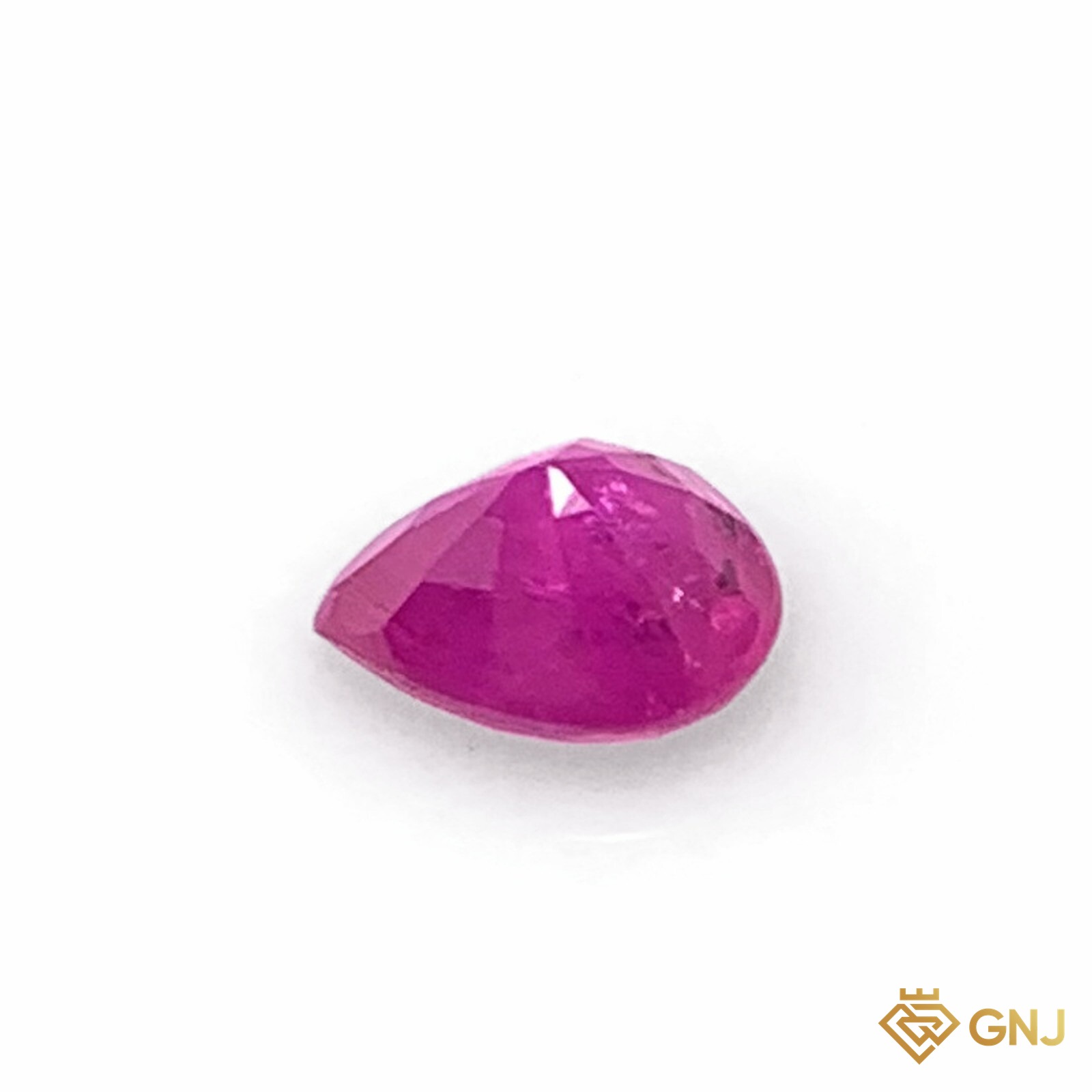 Đá ruby tự nhiên 0,39ct — mặt sau