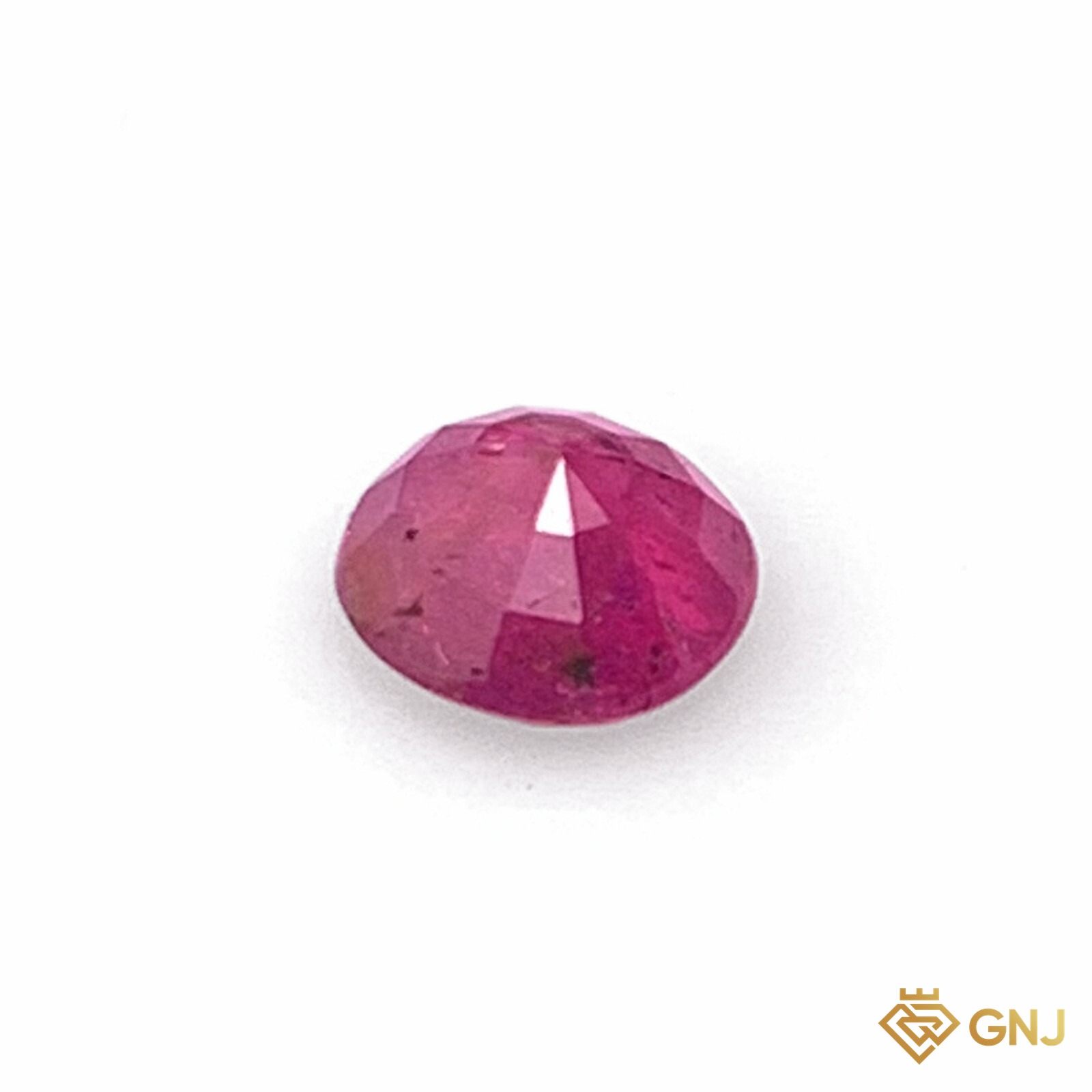 Đá ruby tự nhiên 0,41ct — mặt sau