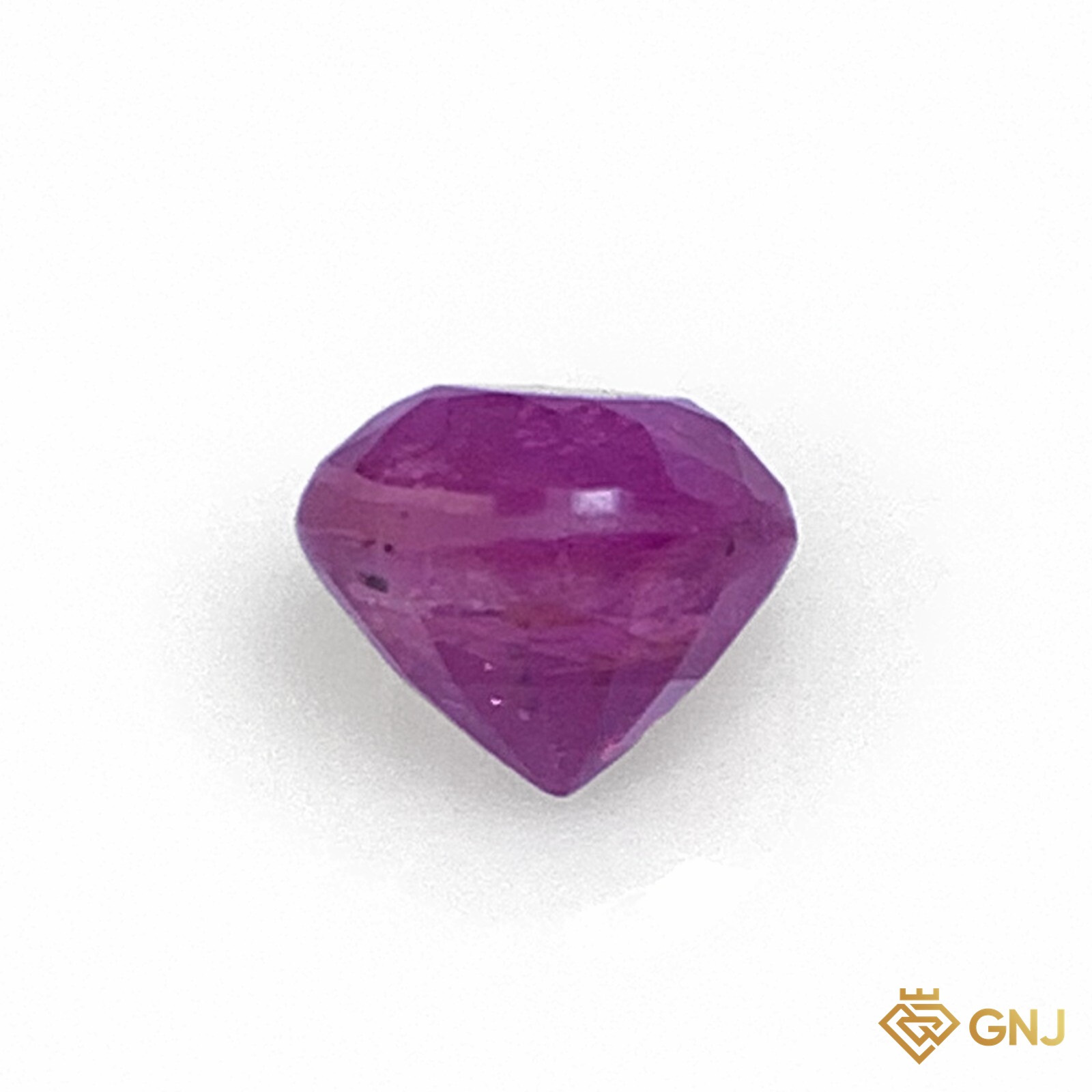 Đá ruby tự nhiên 0,61ct — góc nghiêng phải