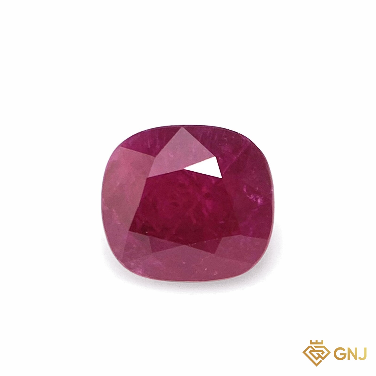 Đá ruby tự nhiên 3,23ct — góc nghiêng trái