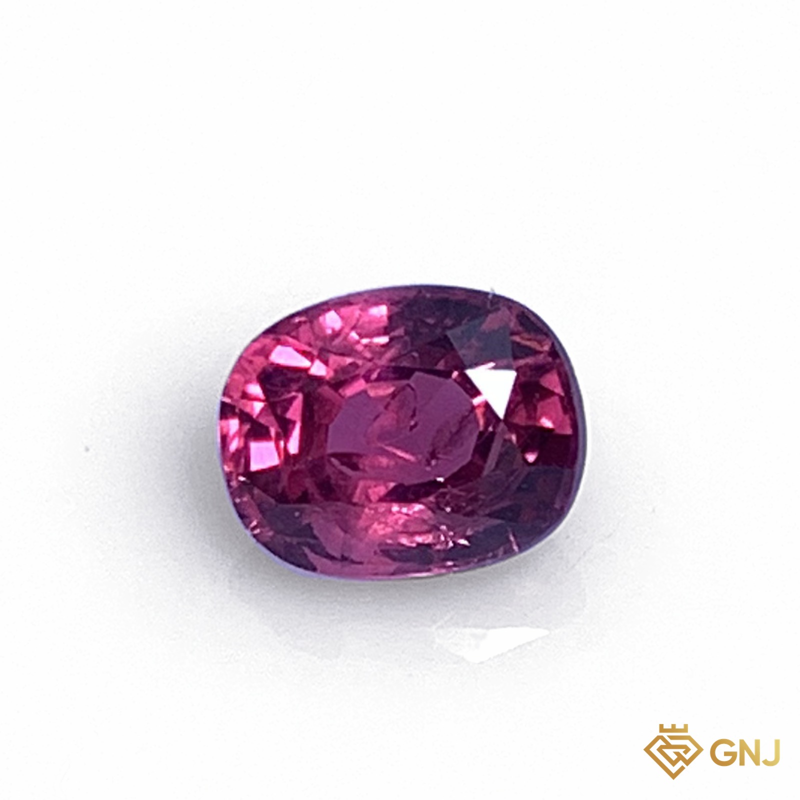 Đá spinel đỏ tự nhiên 0,75ct - mặt trước