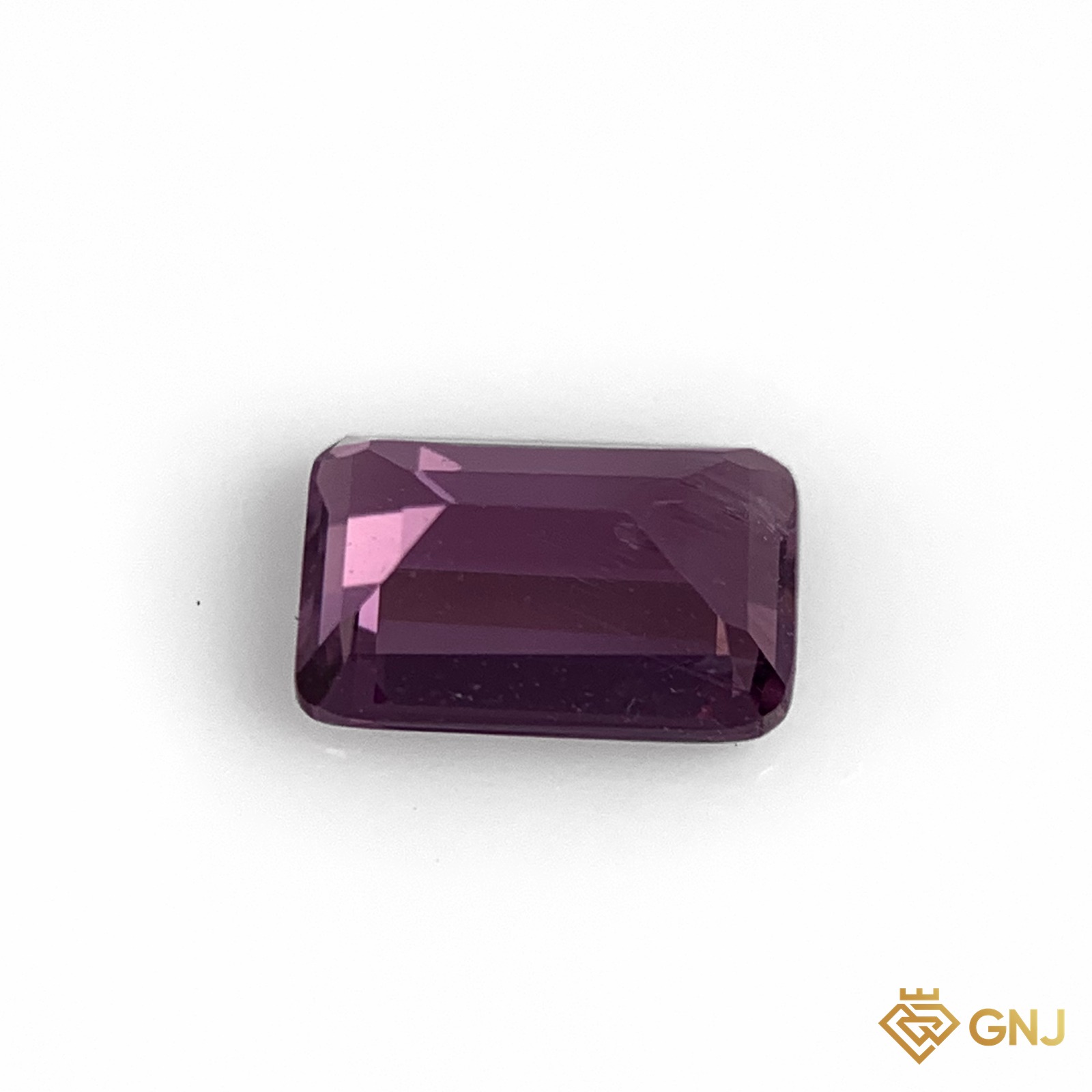 Đá spinel tím tự nhiên 1,26ct - mặt sau