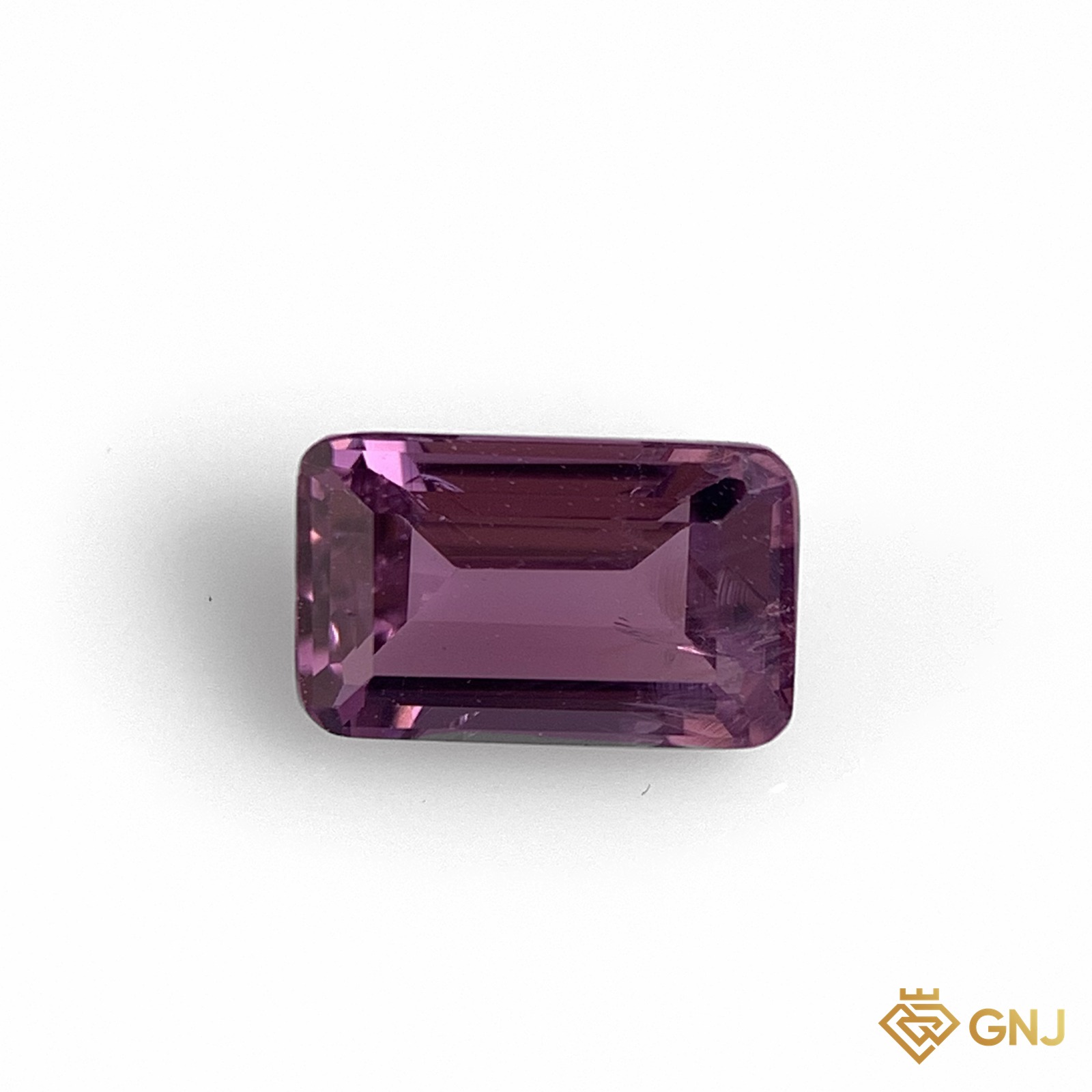 Đá spinel tím tự nhiên 1,26ct - mặt trước