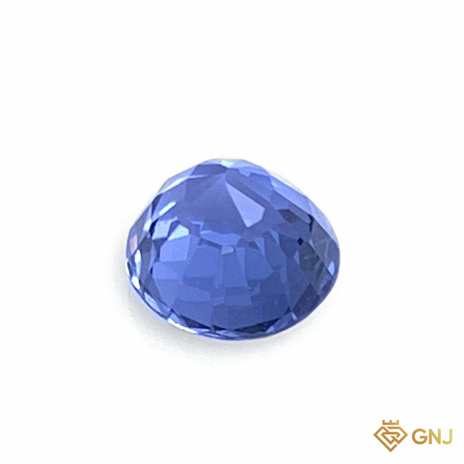 Đá spinel xanh tự nhiên 0,83ct - mặt sau