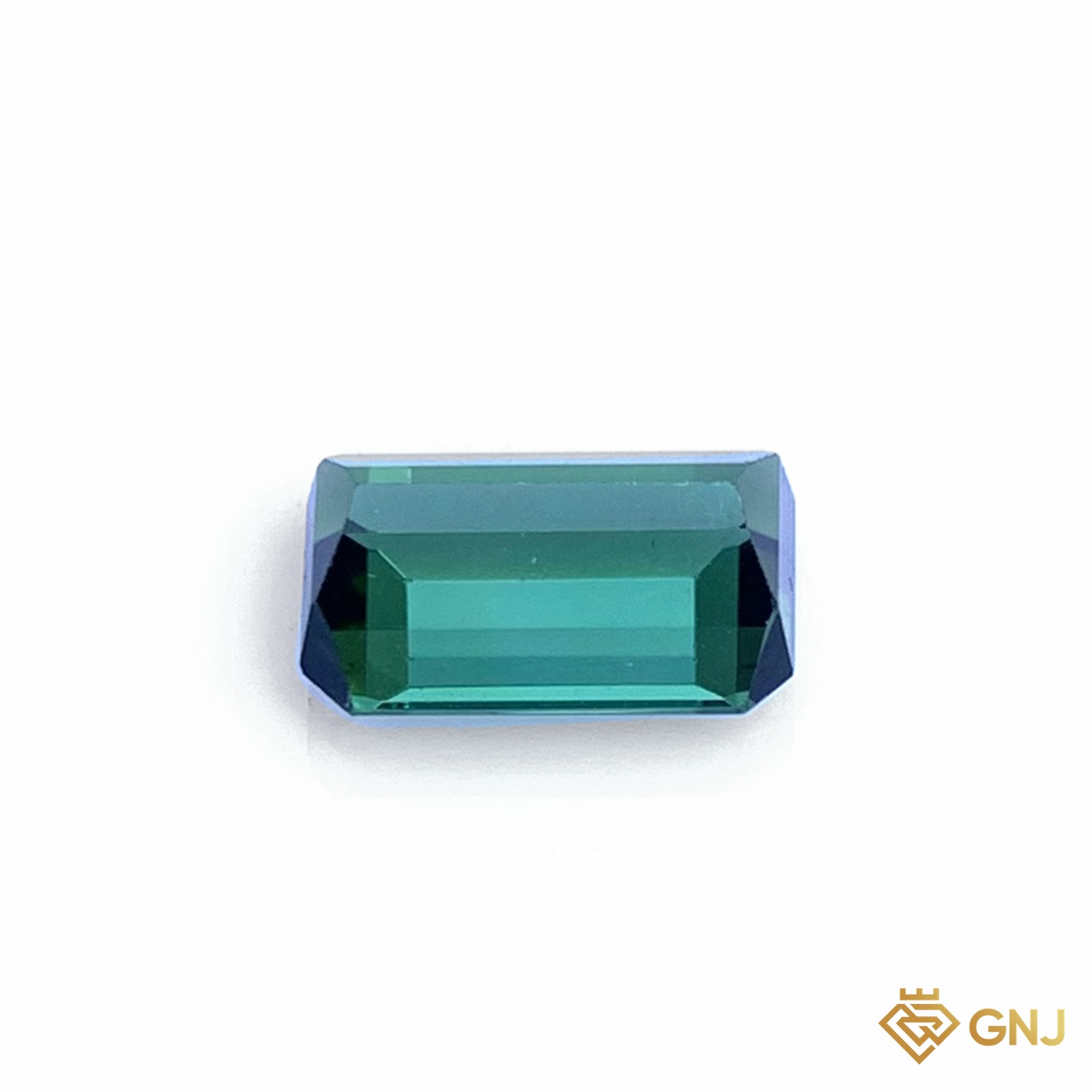 Đá Tourmaline Xanh Lá Tự Nhiên - mặt sau