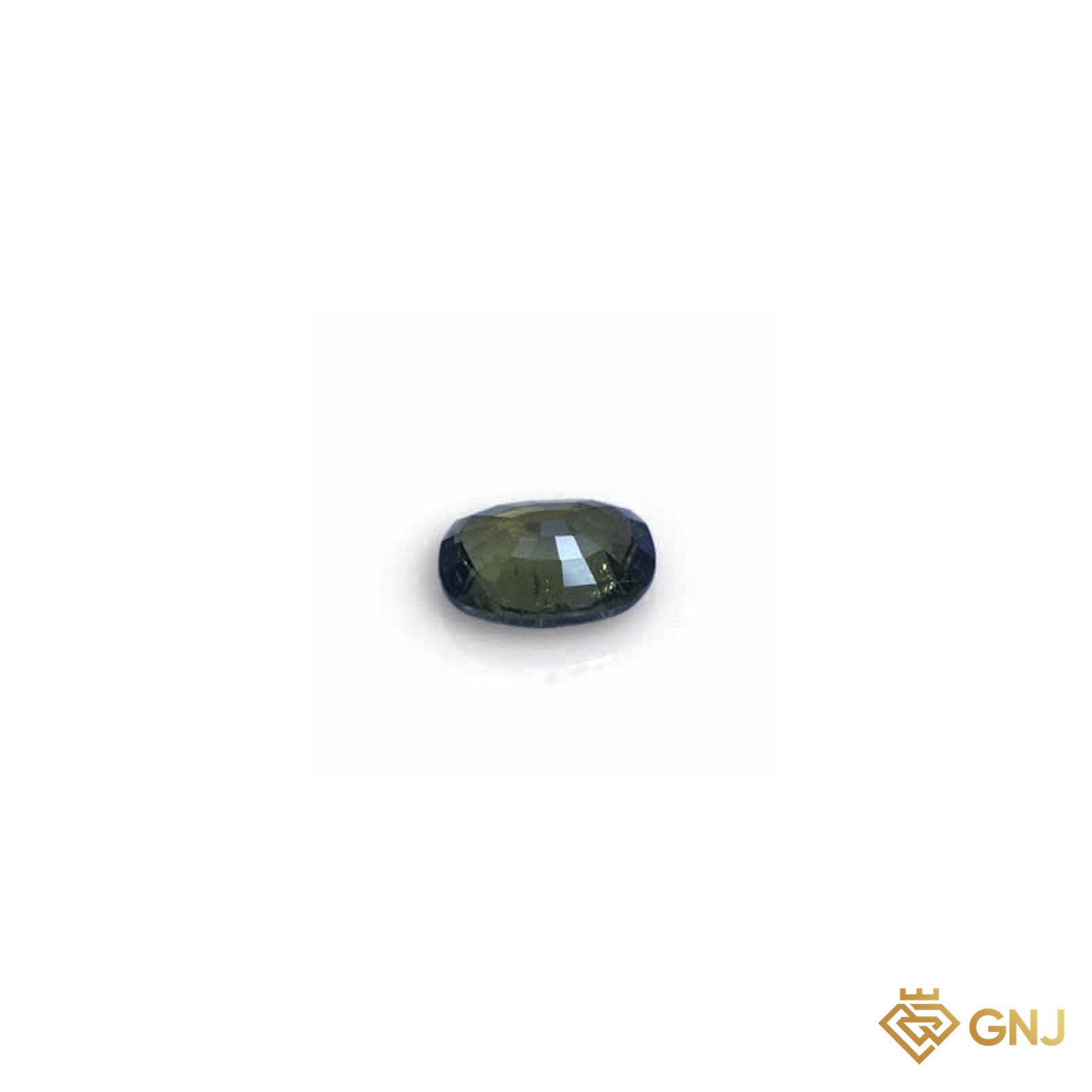 Đá Tourmaline Xanh Nhạt Tự Nhiên - mặt sau