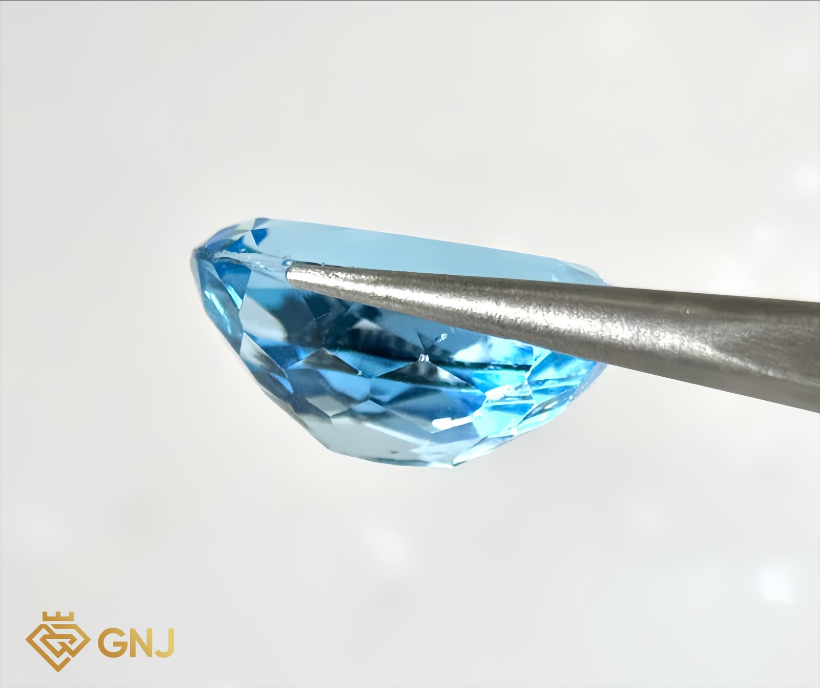Đá Topaz Xanh Tự Nhiên 16.45ct — chi tiết đá