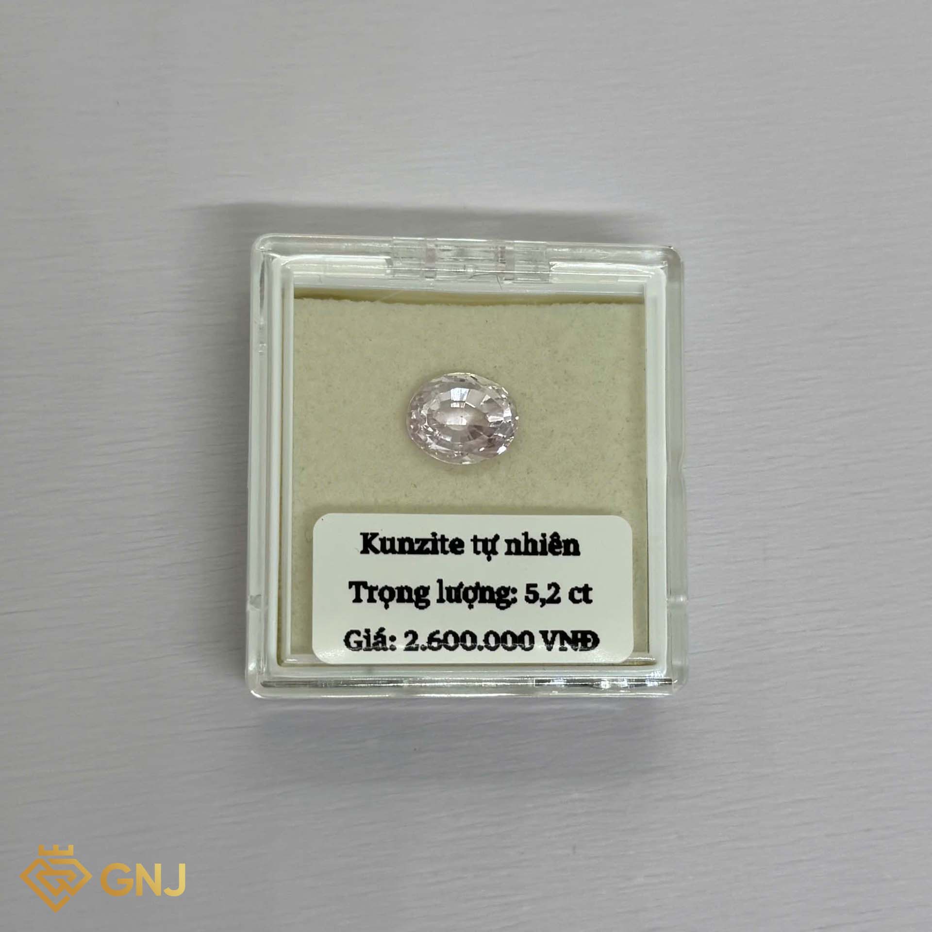 Đá Kunzite tự nhiên