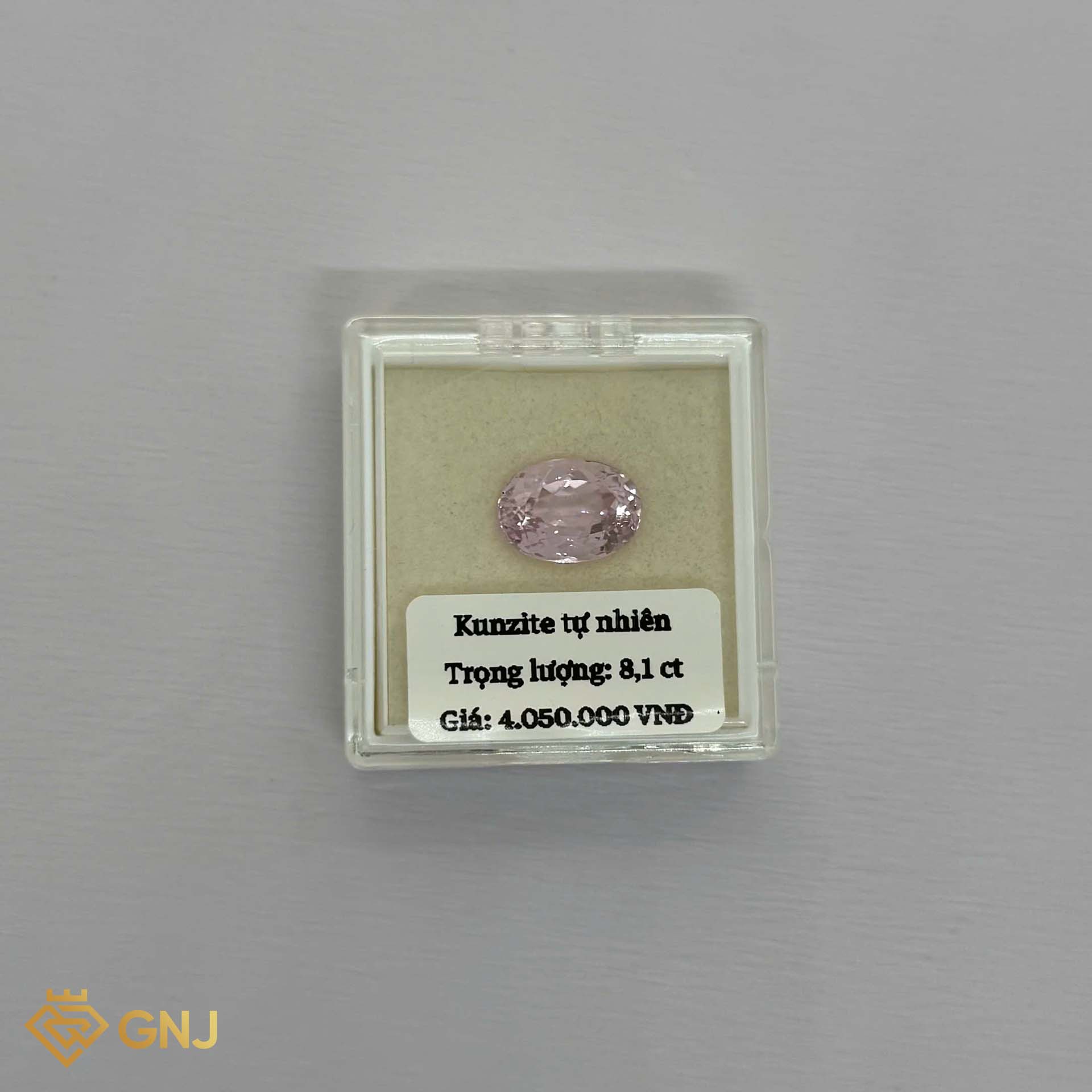 Đá Kunzite tự nhiên
