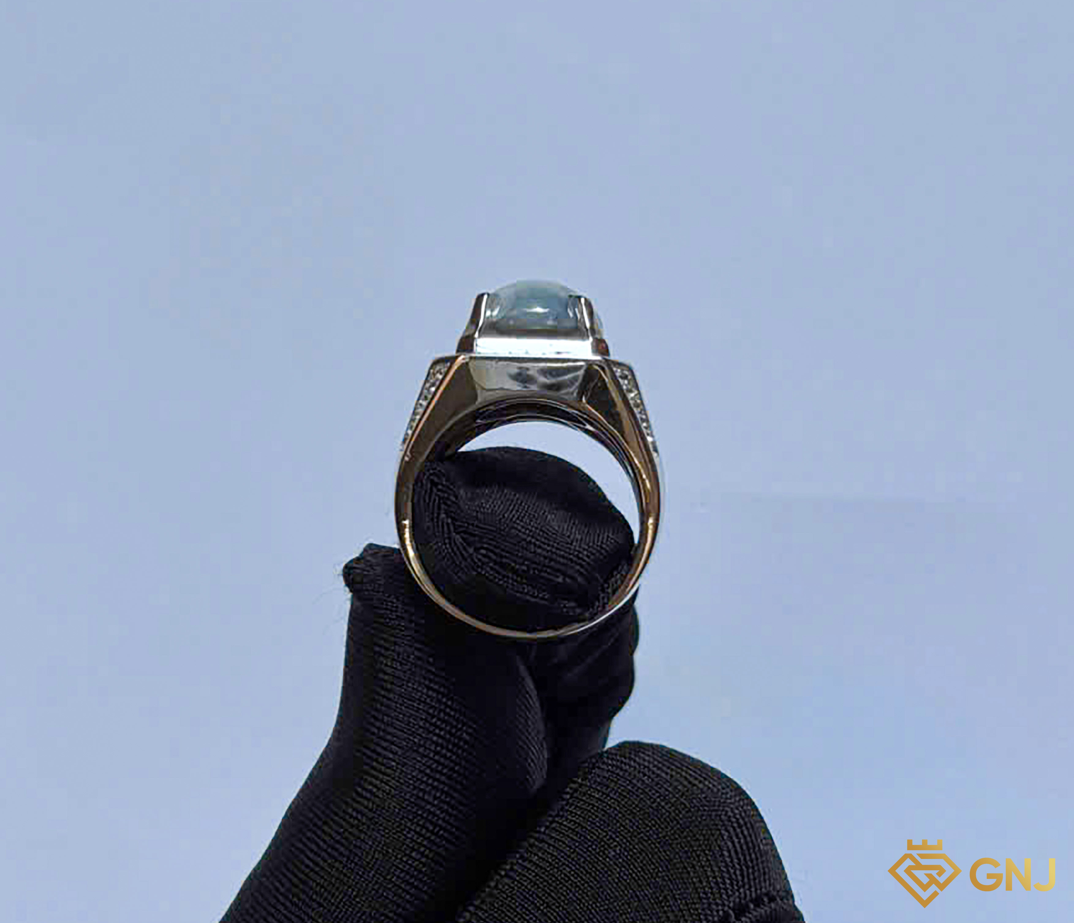 Nhẫn nam đá Sapphire tự nhiên
