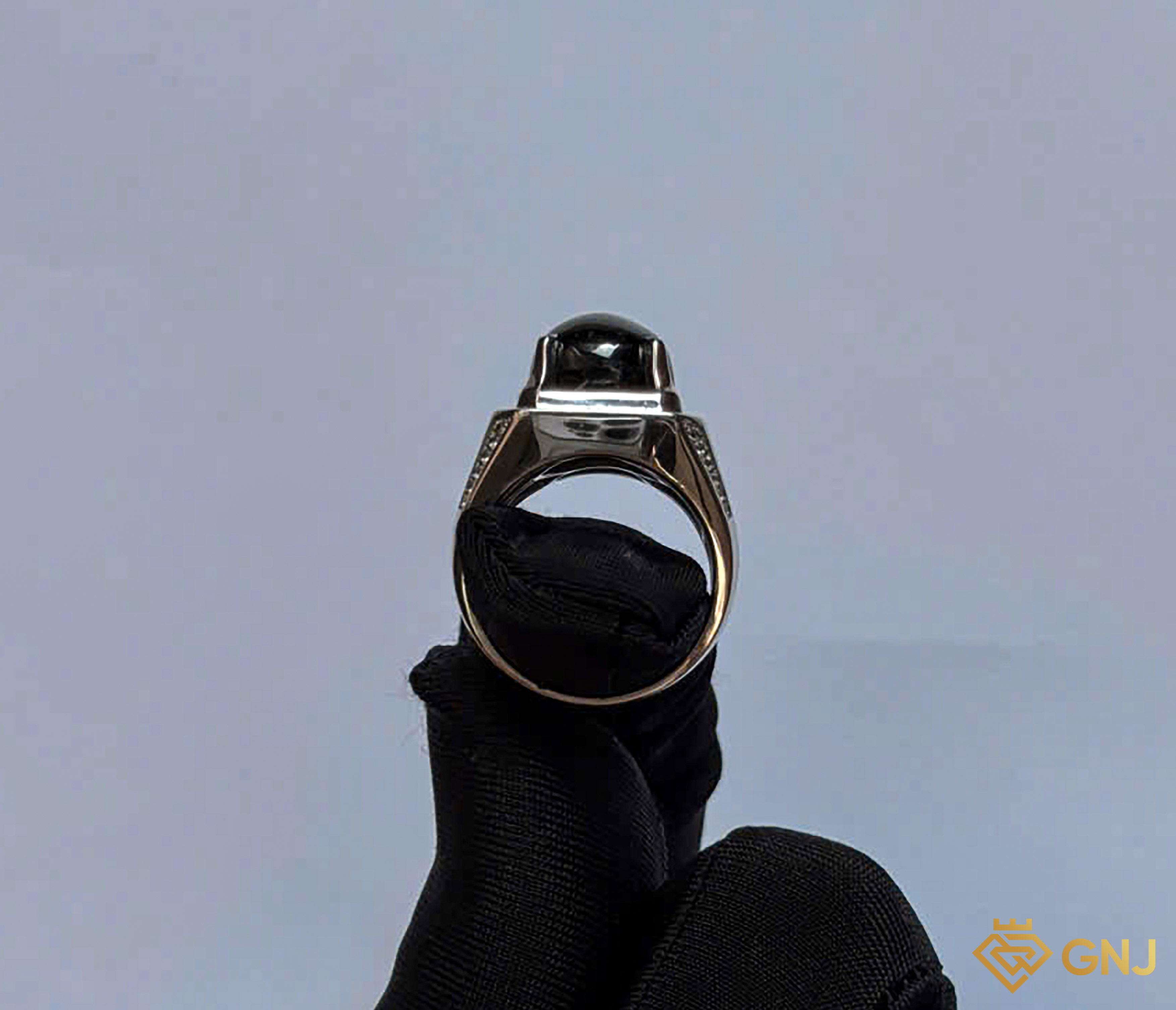 Nhẫn nam đá Sapphire tự nhiên