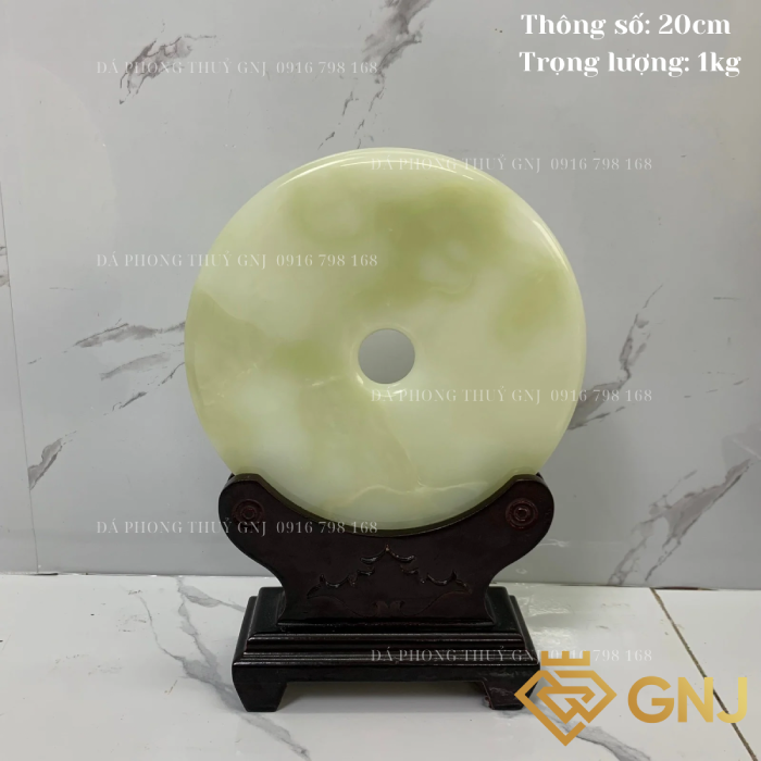 Đồng Điếu Đá Onyx Xanh Tự Nhiên
