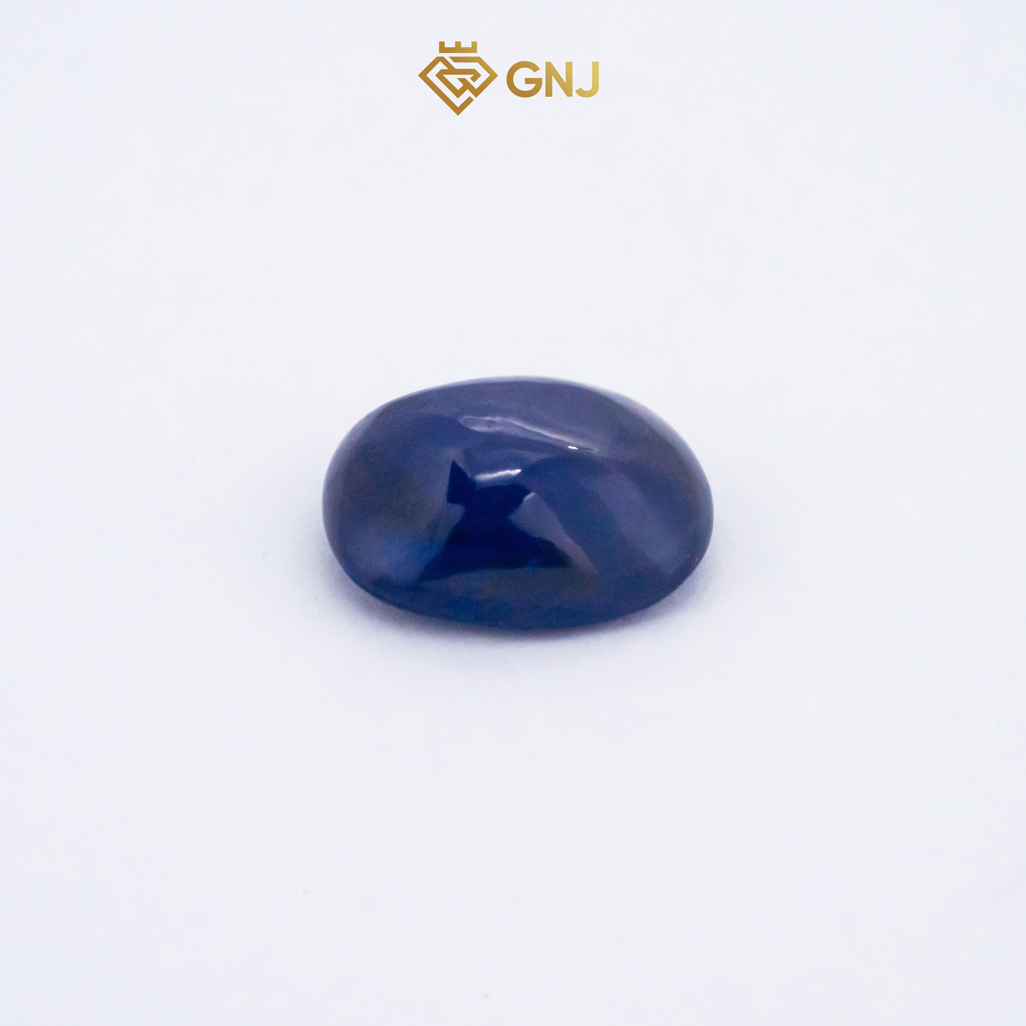 Sapphire Tự Nhiên Xanh Lam 3.32ct - Cabochon - GNJ