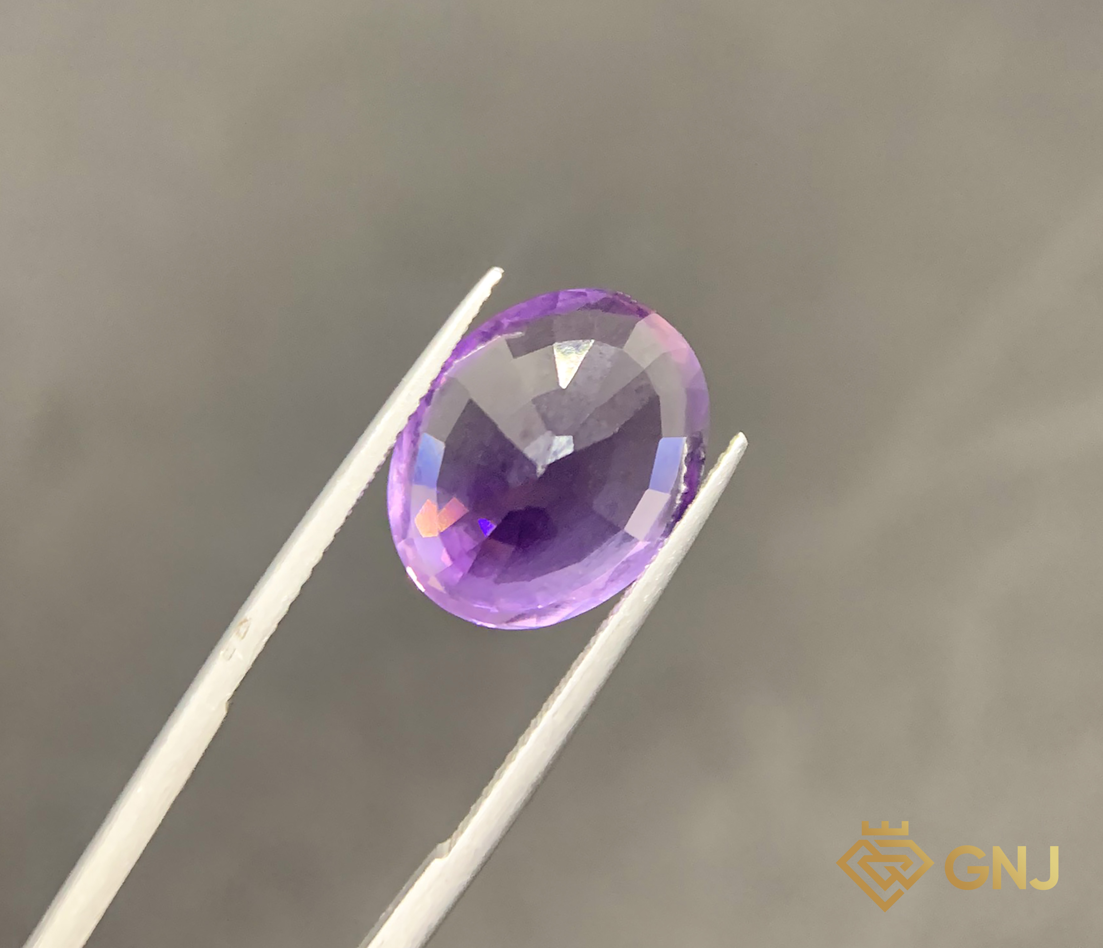 Đá Amethyst Tự Nhiên 10.30ct — Facet — chi tiết đá