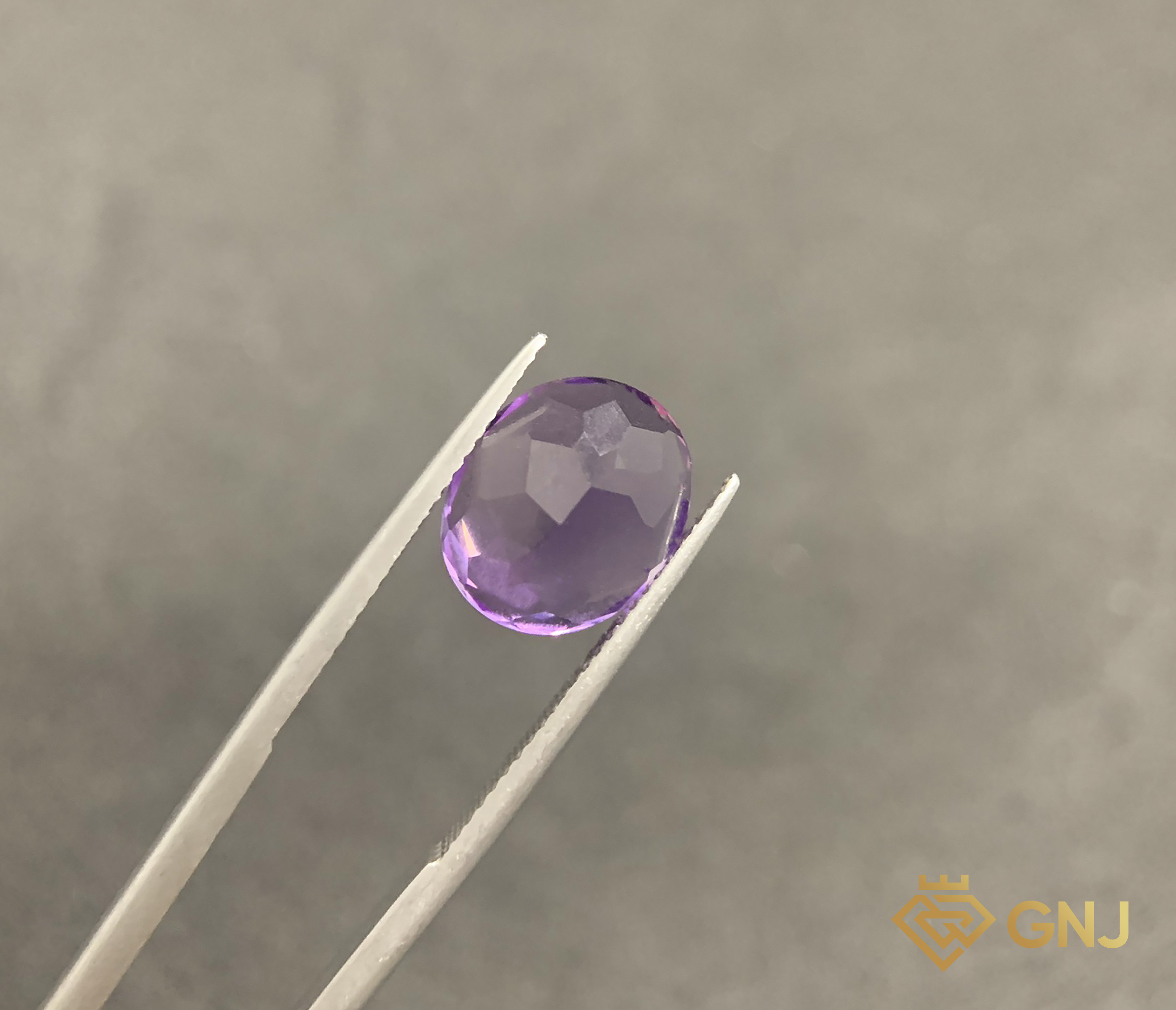 Đá Amethyst Tự Nhiên 5.45ct — Facet — chi tiết đá