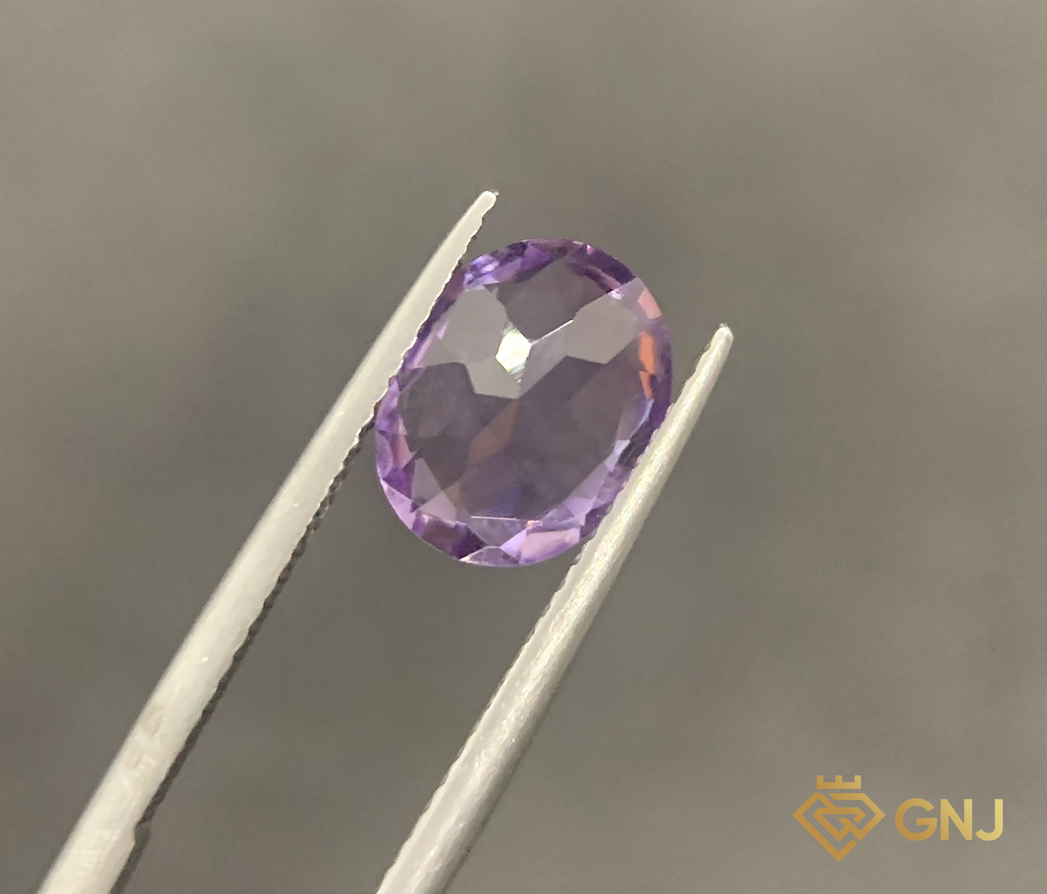 Đá Amethyst Tự Nhiên 2.10ct — Facet — chi tiết đá