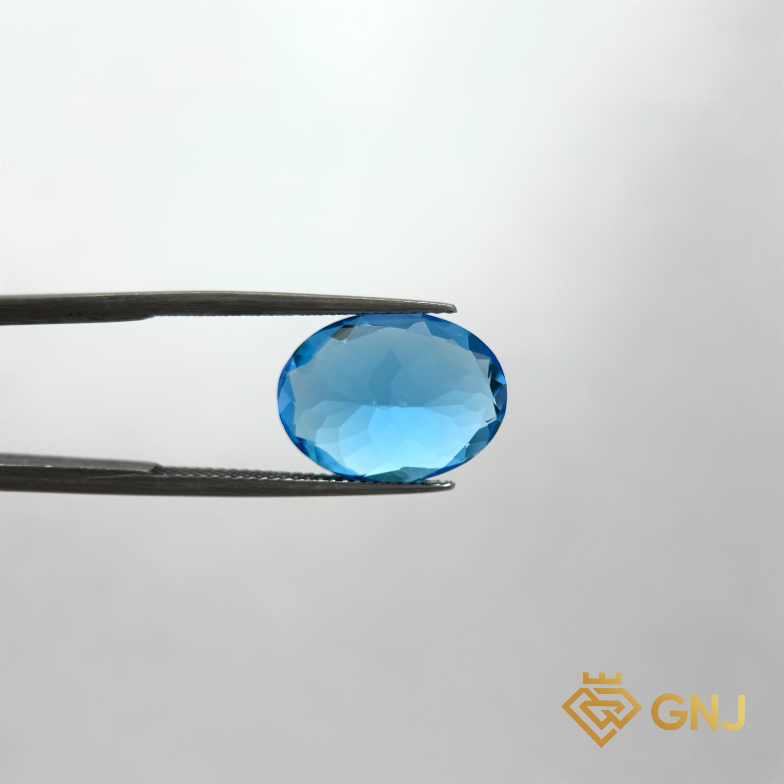 Đá Topaz Xanh Tự Nhiên Xanh Dương 11.05ct — chi tiết đá