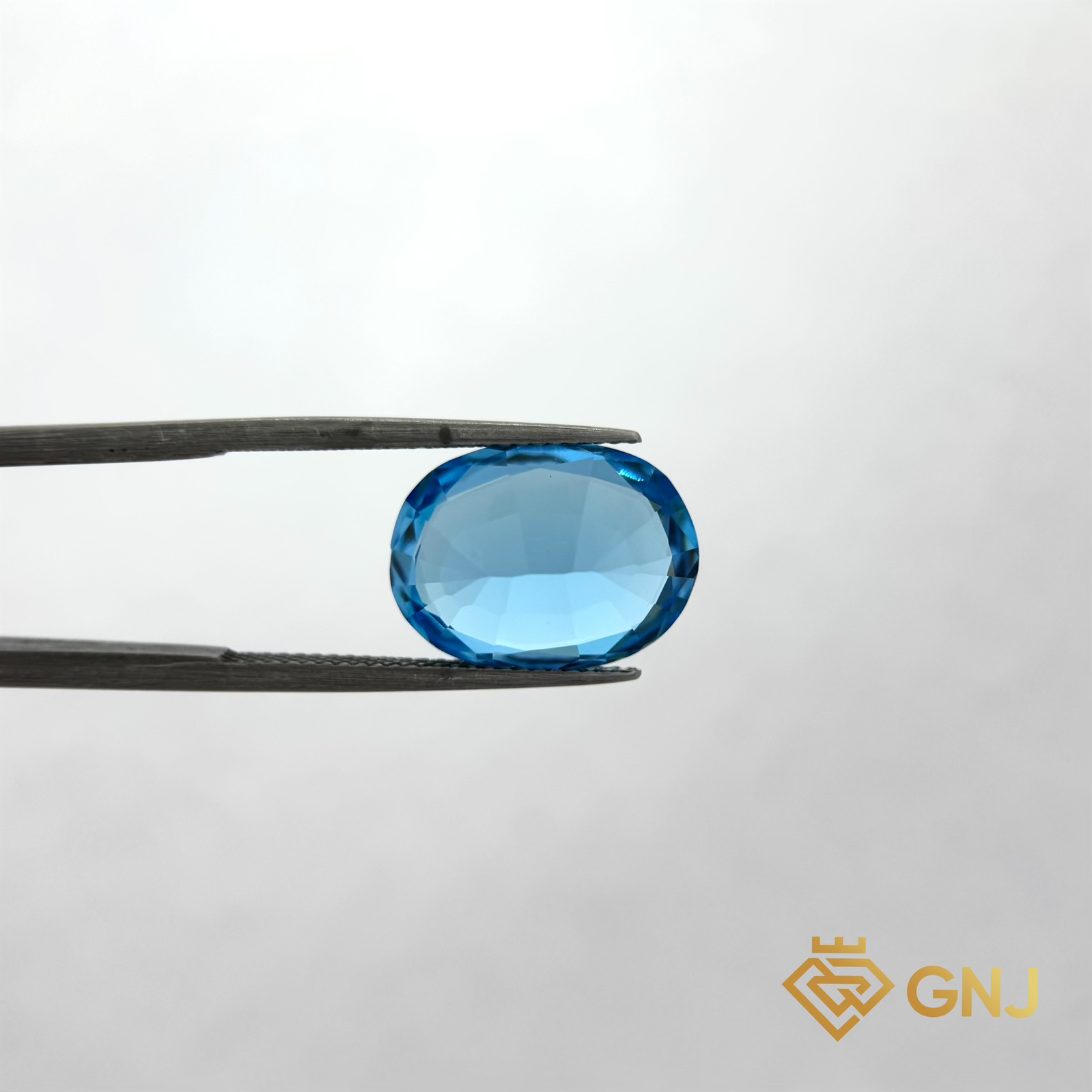 Đá Topaz Xanh Tự Nhiên 10.3ct — chi tiết đá