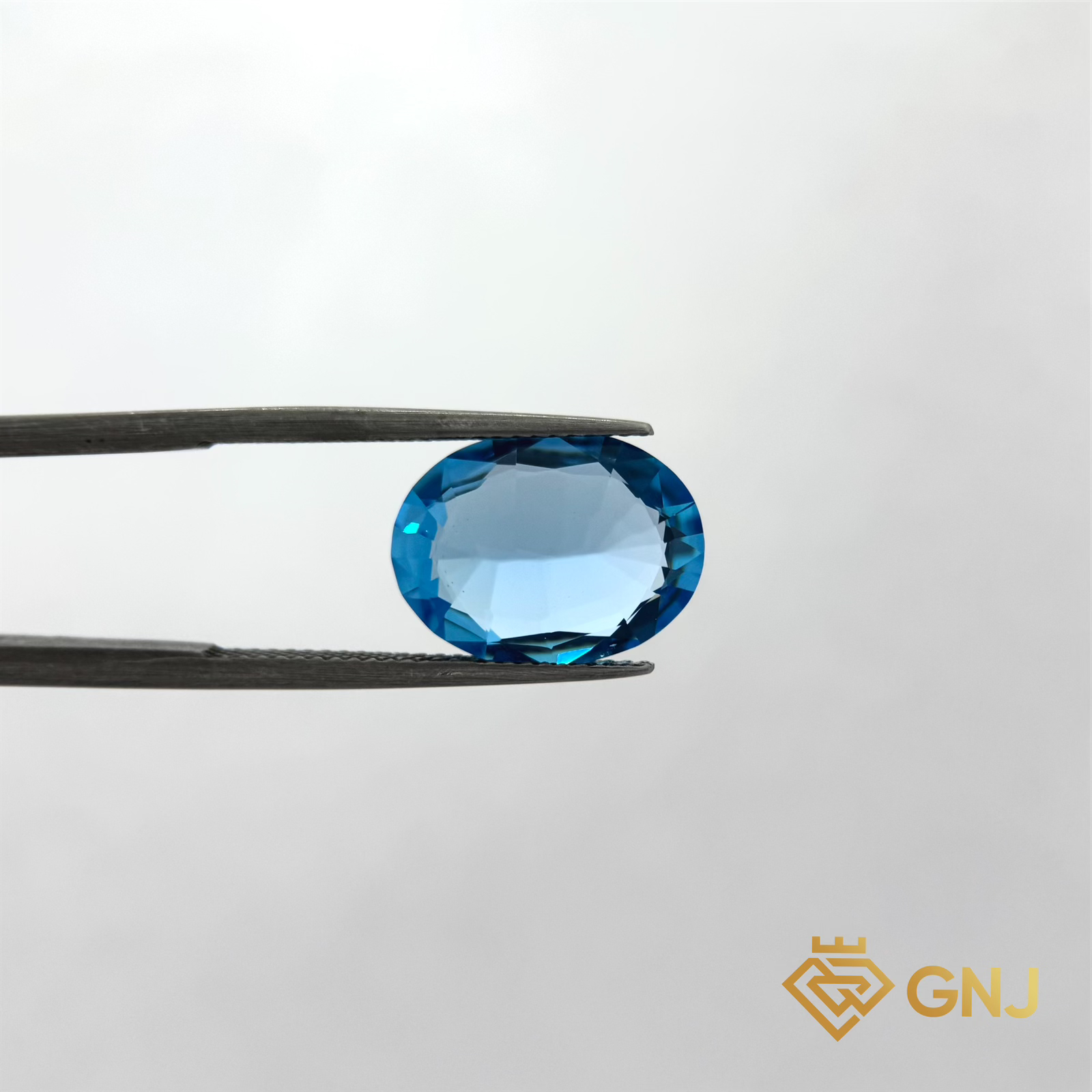 Đá Topaz Xanh Tự Nhiên 8.75ct — chi tiết đá