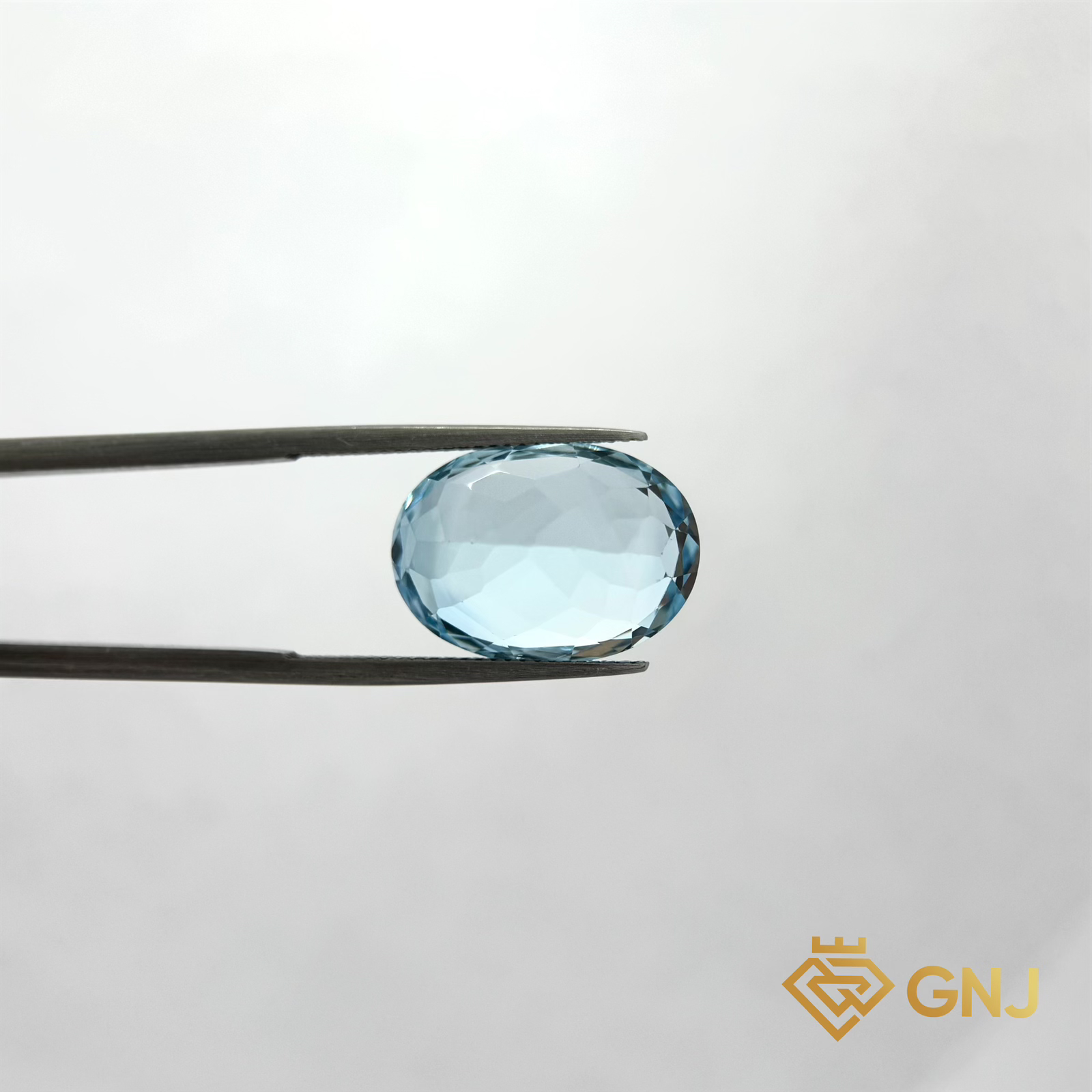 Đá Topaz Xanh Tự Nhiên 17.15ct — chi tiết đá