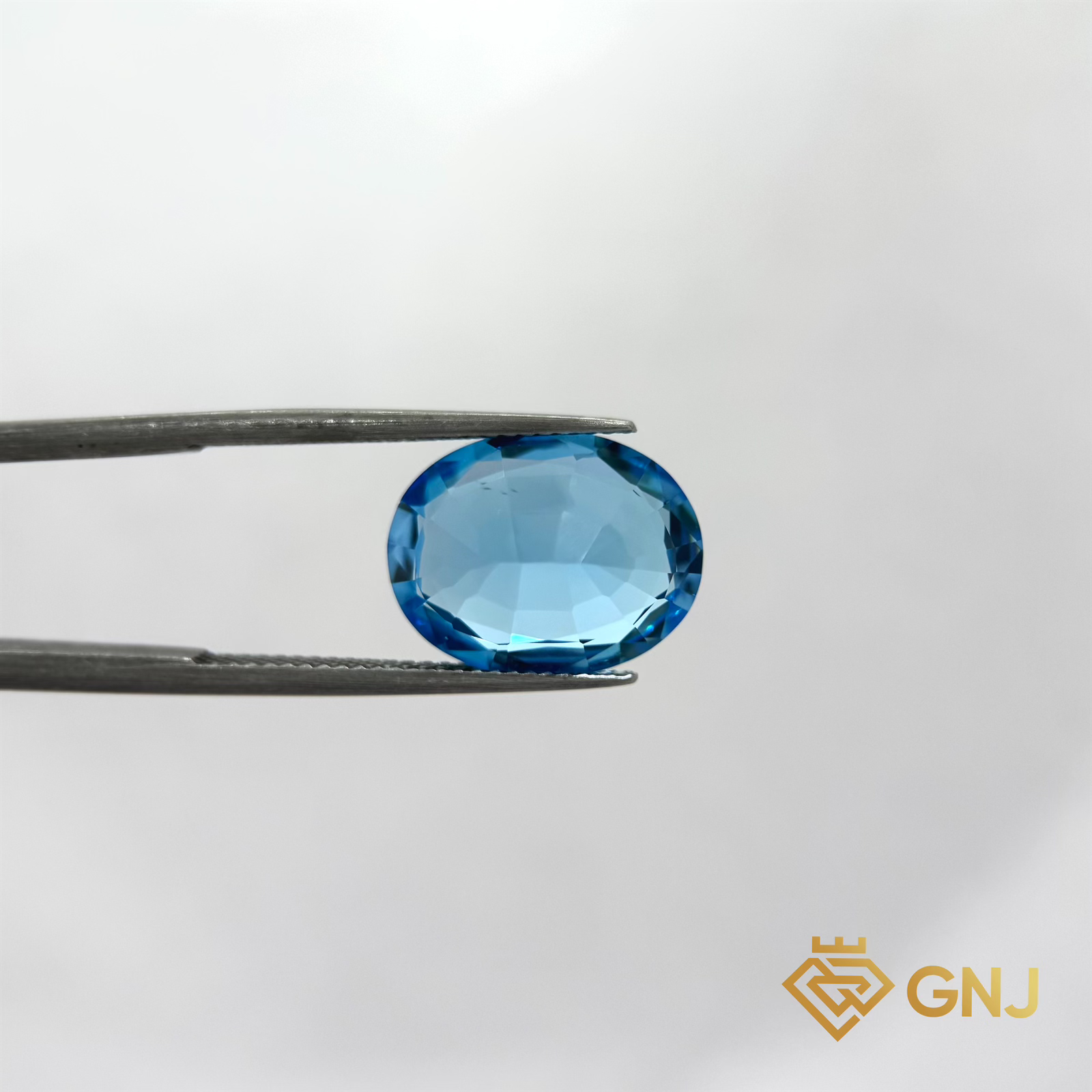 Đá Topaz Xanh Tự Nhiên Xanh Dương 10.15ct — chi tiết đá