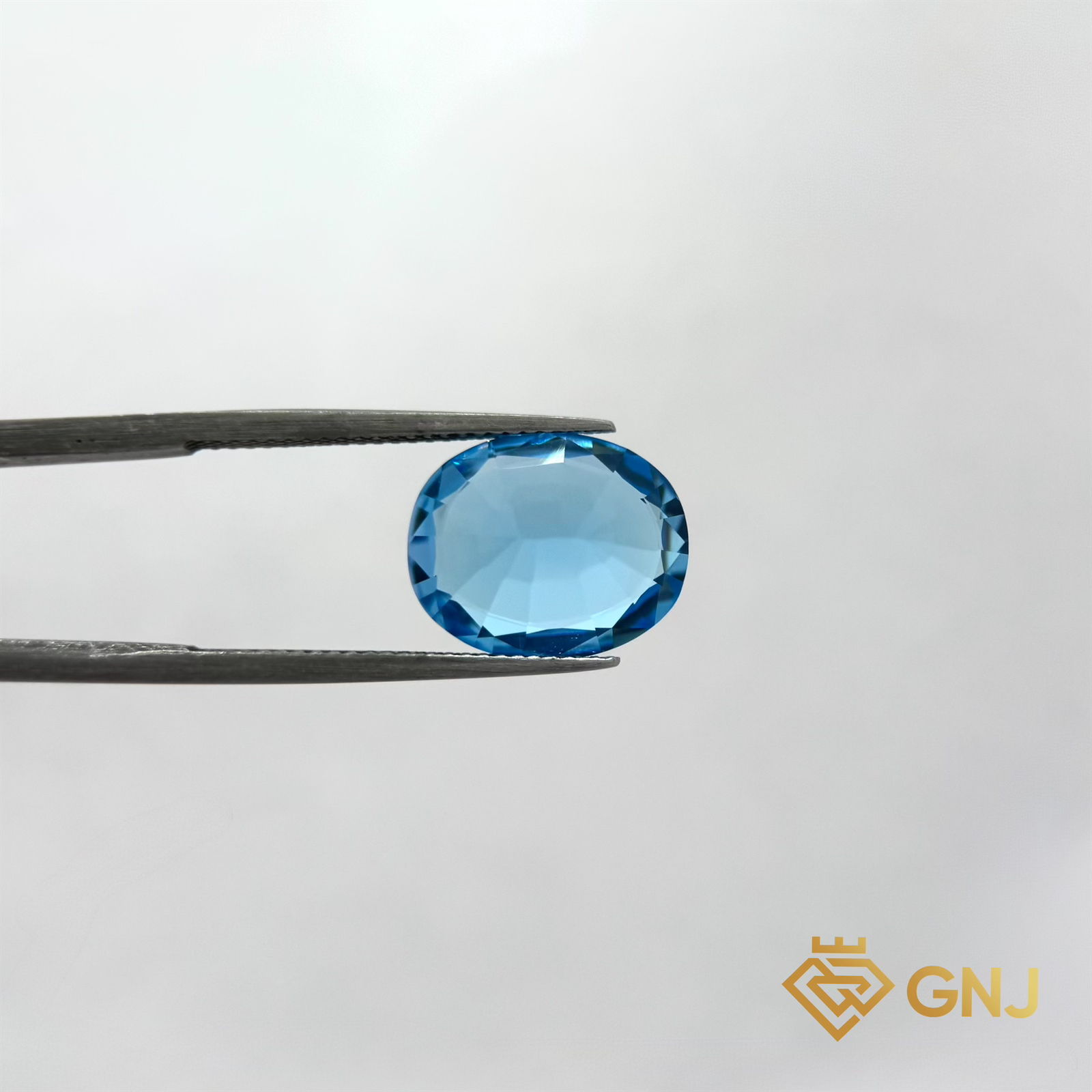 Đá Topaz Xanh Tự Nhiên 8.7ct — chi tiết đá