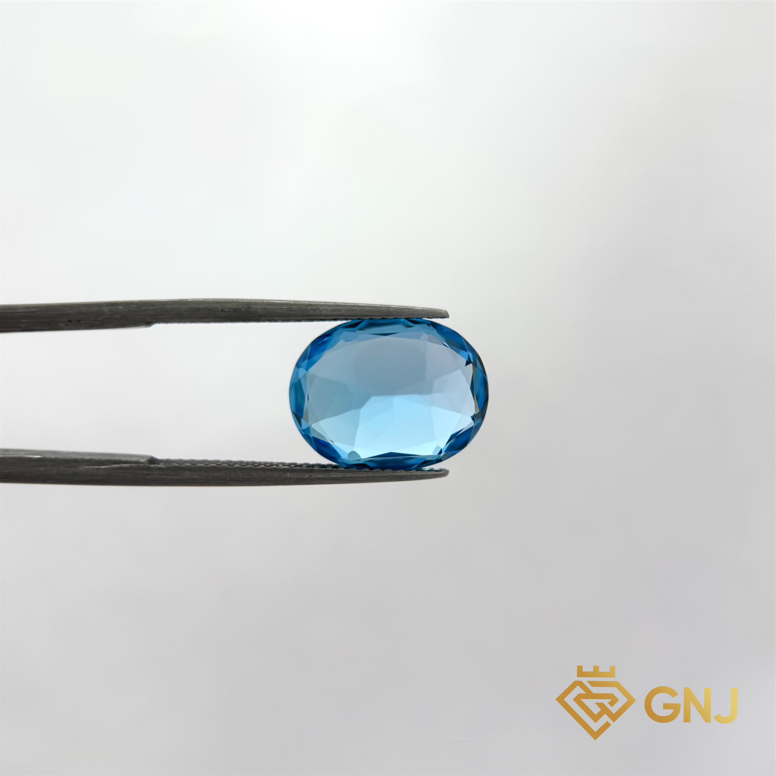 Đá Topaz Xanh Tự Nhiên Xanh Dương 8.9ct — chi tiết đá