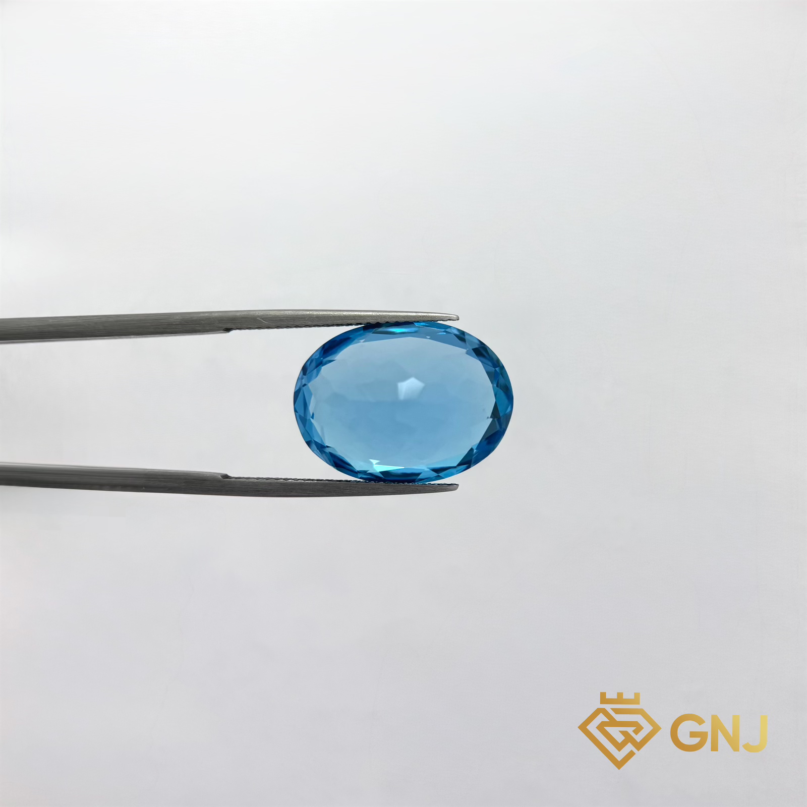 Đá Topaz Xanh Tự Nhiên 19.3ct — chi tiết đá