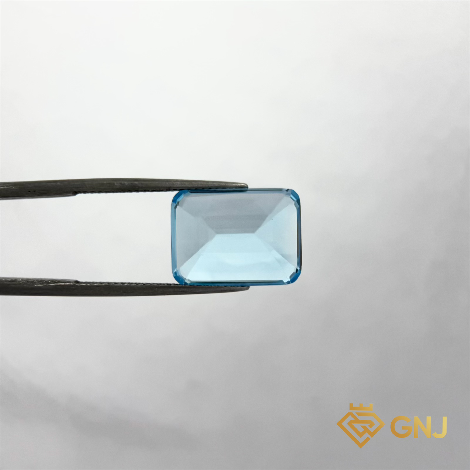 Đá Topaz Xanh Tự Nhiên Xanh Dương 15.25ct — chi tiết đá