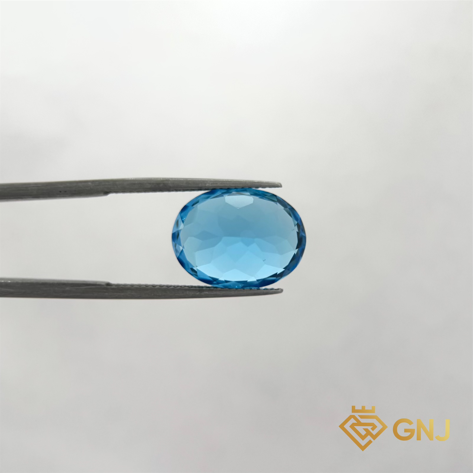 Đá Topaz Xanh Tự Nhiên Xanh Dương 13.25ct — chi tiết đá
